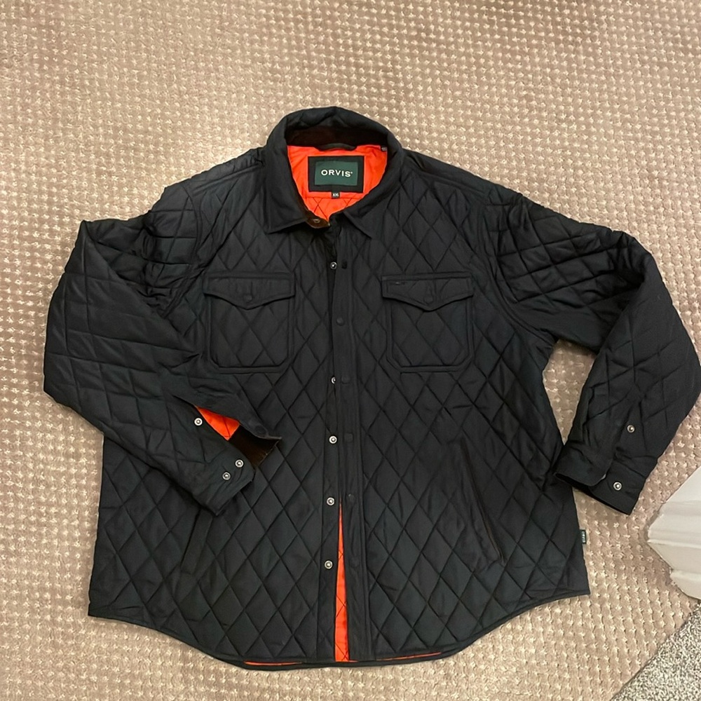 Men’s quilted Orvis coat. XXL.